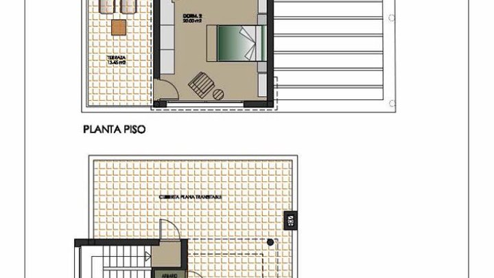 Exklusive Villen mit 3 - 4 Schlafzimmern, 3 Bädern, 1 Gäste-WC, Dachterrasse und Privatpool nur 600 m vom Strand