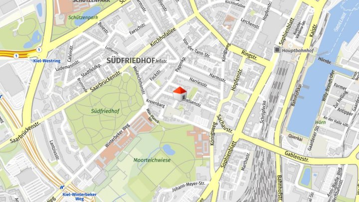 4-ZW in der Kastanienstr. 23, in 24114 Kiel zu vermieten! Otto Stöben GmbH