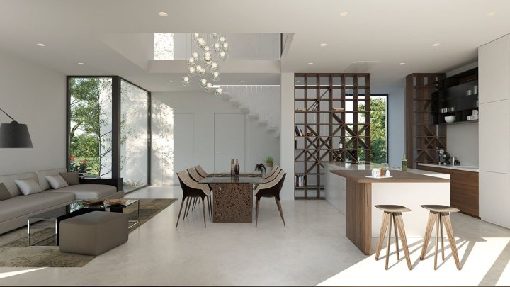 Exklusive Villen mit 3 - 4 Schlafzimmern, 3 - 4 Bädern, 1 Gäste-WC, Dachterrasse und Privatpool nur 600 m vom Strand