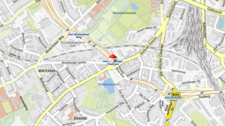 Garage in der Hamburger Chaussee 49-51 in Kiel zu vermieten! OTTO STÖBEN GmbH