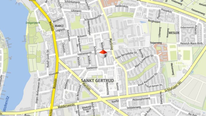 Charmante 2-Zimmerwohnung in der Nettelbeckstr. 18 in Lübeck zu vermieten! Otto Stöben GmbH