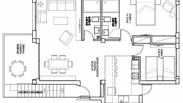 Exklusive Obergeschoss-Wohnungen mit 2 oder 3 Schlafzimmern, Kfz-Stellplatz und Gemeinschaftspool