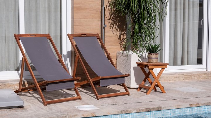Reihenhäuser mit 3 Schlafzimmern, 2 Bädern, Dachterrasse und Privatpool