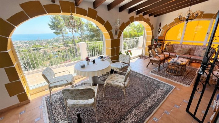 Traumhaftes Haus am Montgo mit grandiosem Meerblick, Pool und Garage
