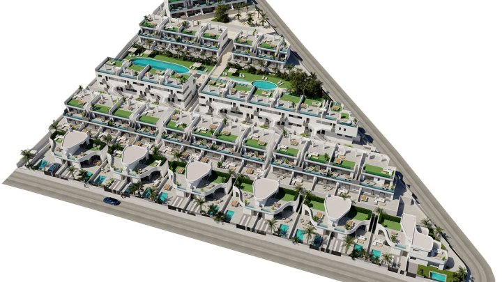 Charmante Obergeschoss-Wohnungen in abgeschlossener Anlage mit 2 Schlafzimmern, 2 Bädern, Dachterrasse und Gemeinschaftspool
